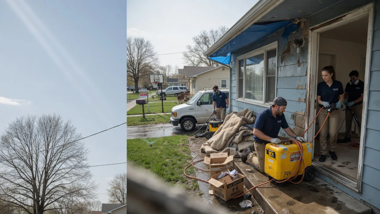 Basement Flood Cleanup in Morrill, KS near me